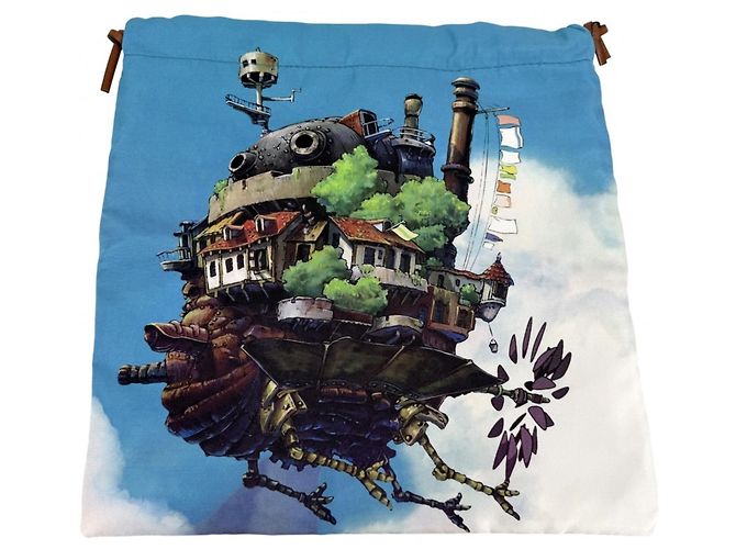 Loewe Beuteltasche für Damen - Studio Ghibli Collaboration Blau Mehrfarben