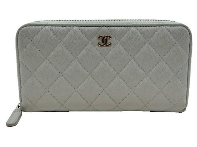 Portafoglio lungo Chanel Matelassé Blue
