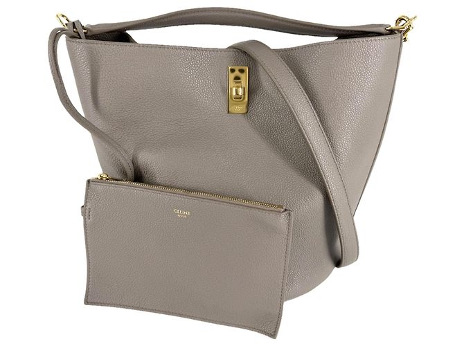 Céline Borsa a tracolla Bucket 16 da donna Celine Marrone
