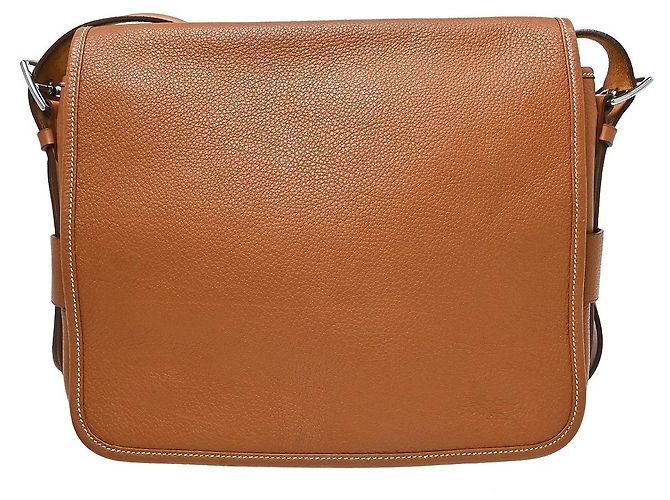 Hermès Hermes Barda Messenger Clemence 30 Marrom