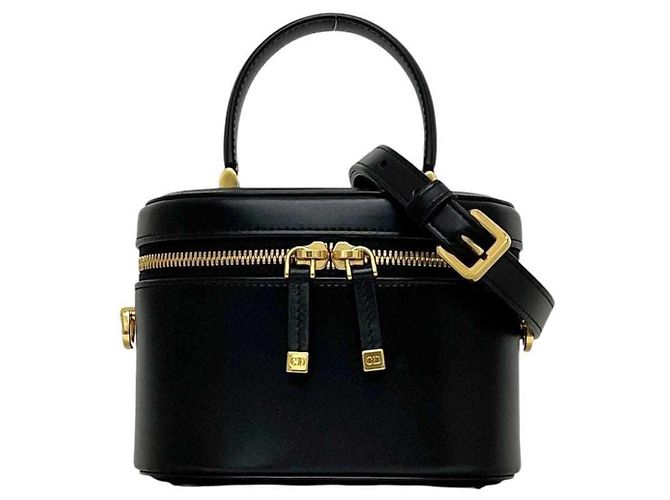 Borsa a tracolla Mini Vanity Christian Dior Nero