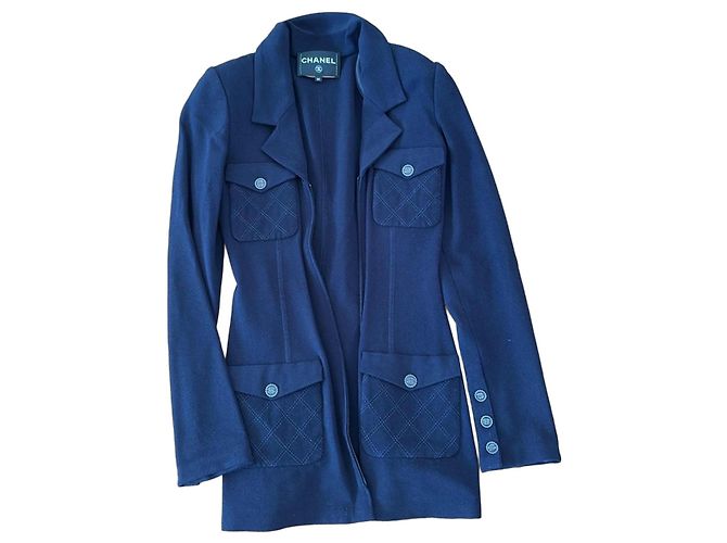 Chanel Giacca da donna blu scuro