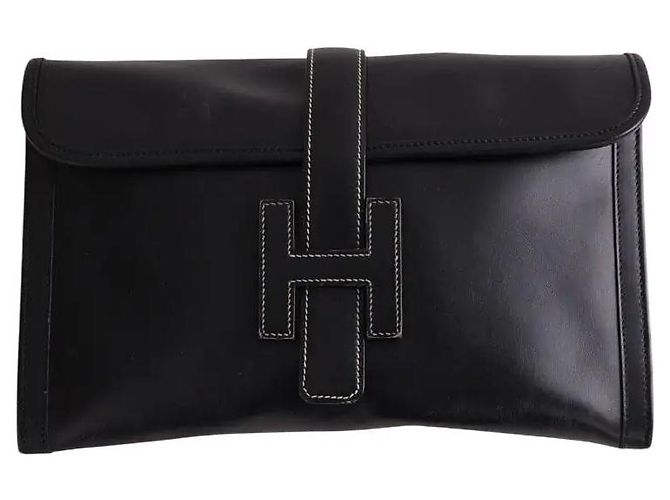 Hermès Pochette Jige nera Nero