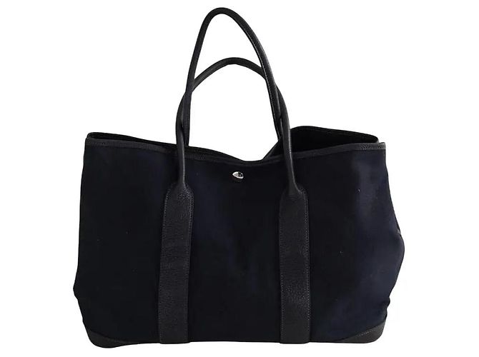 Hermès Borsa tote blu navy