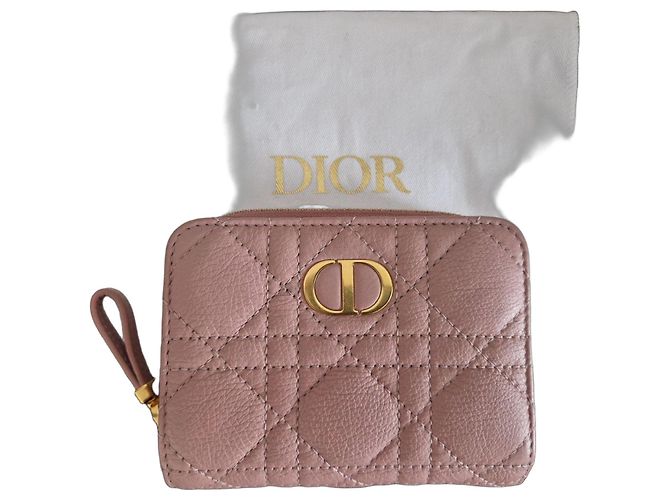 Dior Lady Dior Wallet Pink