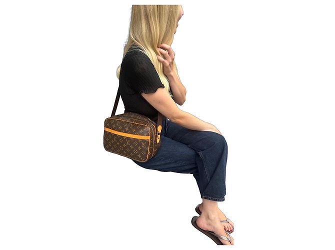 Louis Vuitton Reporter PM Marrone D'oro