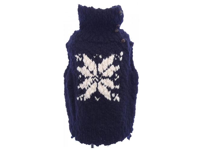 Autre Marque MISTER IT. Weste Blau Marineblau