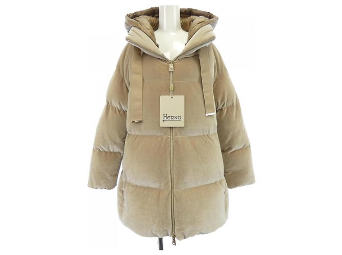 Autre Marque Herno PI001818D Down Coat Beige