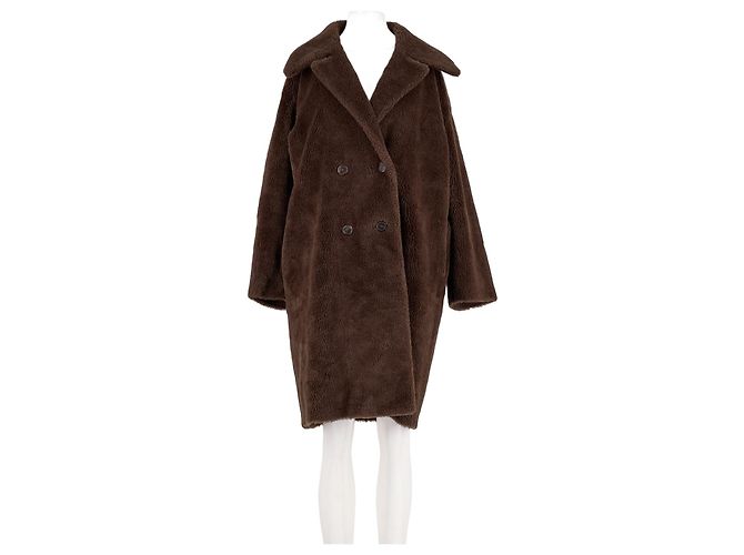 Autre Marque AMOMENTO Brown Wool Coat