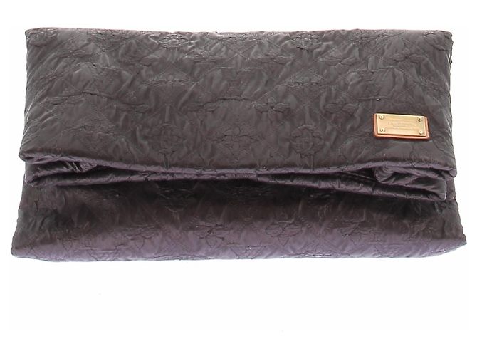 Louis Vuitton Clutch "Limelight" marrón de cuero Castaño