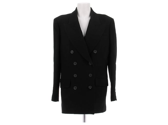 Khaite Black Wool Blazer