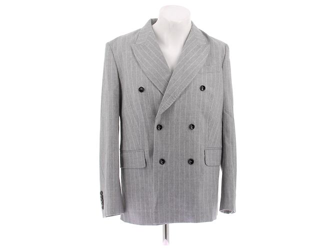 Autre Marque Blazer grigio a righe