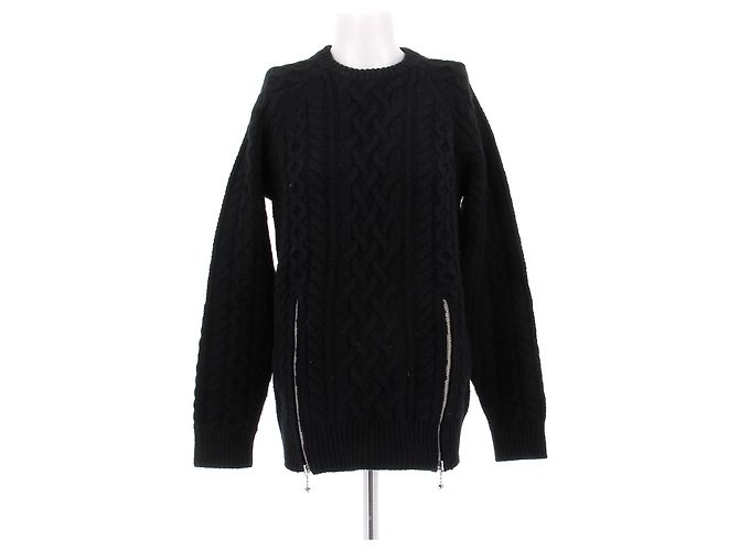 Pull en laine noir Alexander Wang