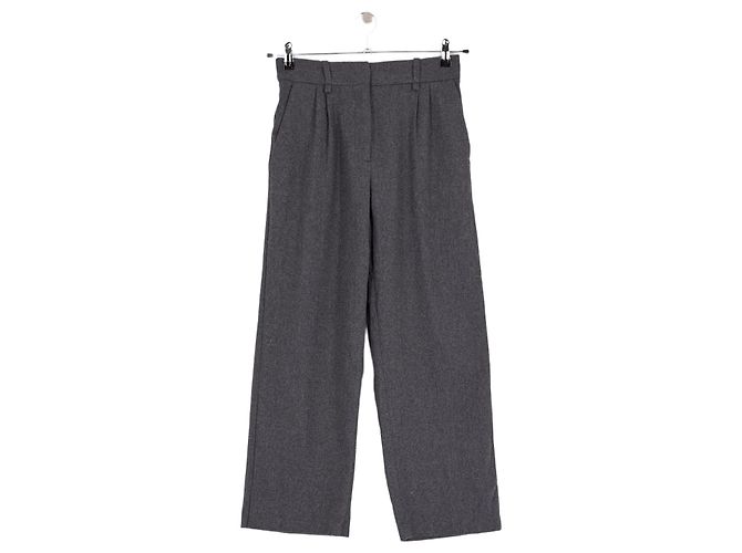 Maje Weite Hose, boyfriend & mom grau