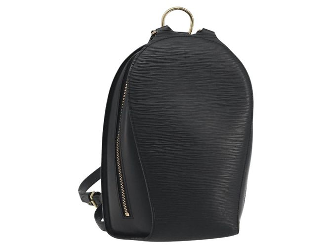 LOUIS VUITTON Epi Mabillon Backpack Black M52232 LV