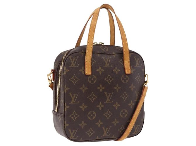 LOUIS VUITTON Monogram Spontini Hand Bag M47500 LV
