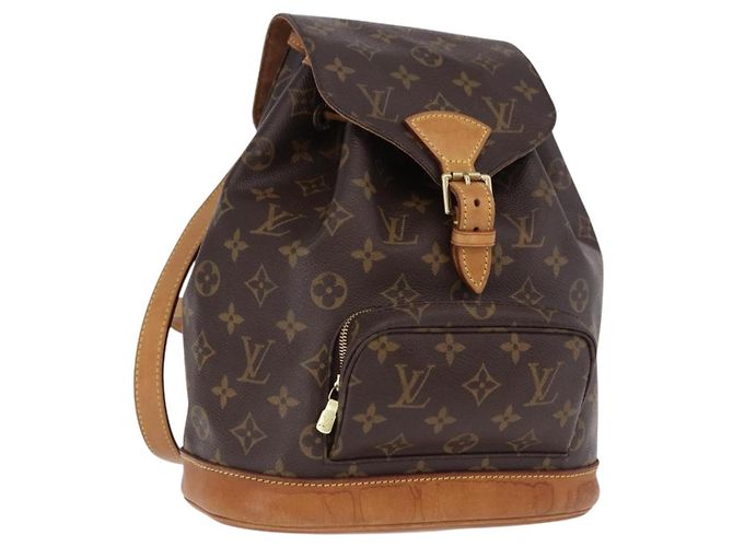 LOUIS VUITTON Monogram Montsouris MM Rucksack M51136 LV