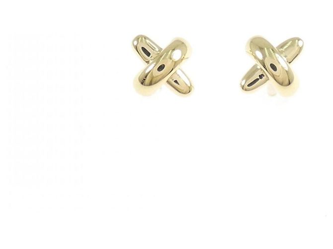Orecchini Tiffany & Co. Cross Stitch in oro giallo