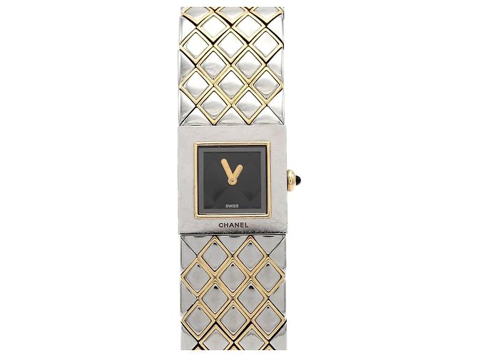Relógio de Quartzo Chanel Matelassé Combination H0475