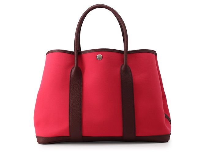 Hermès Saco Tote Hermes Garden PM Bordeaux
