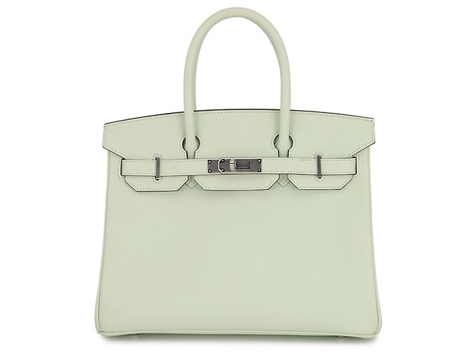 Hermès Bolsa Hermes Birkin 30 Vert Fizz Epsom