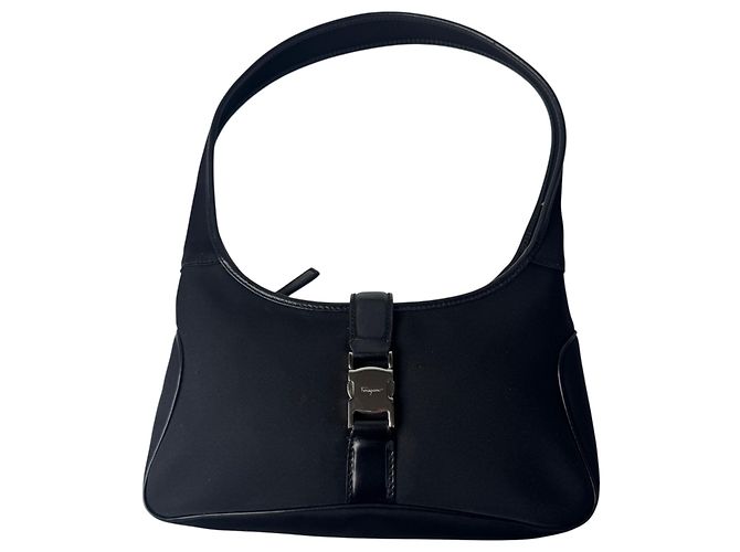 Borsa nera Salvatore Ferragamo Nero