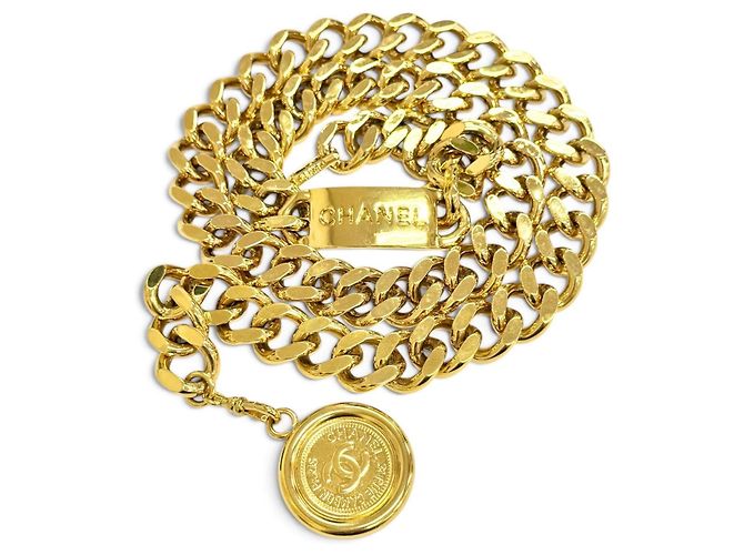 Chanel Vintage 94P Gold Chain Belt