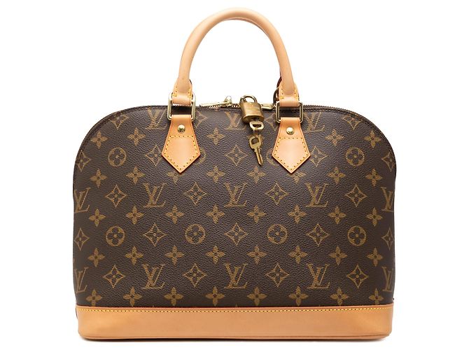 Louis Vuitton Brown Monogram Alma PM Marrom