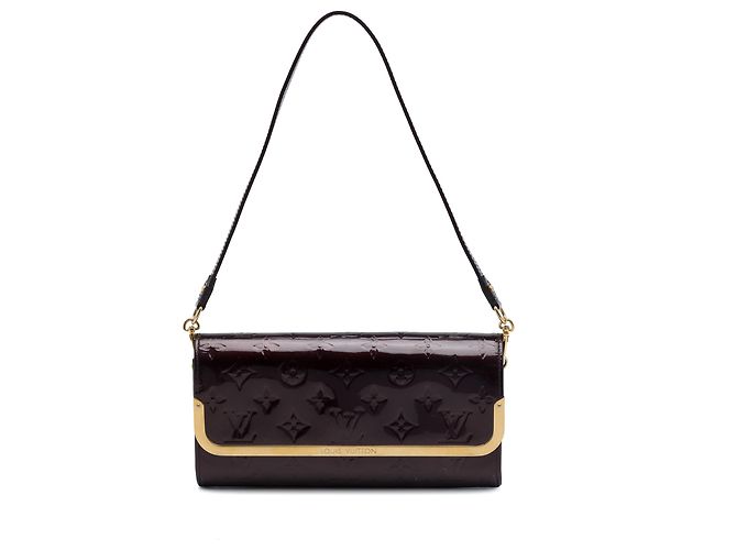 Louis Vuitton Purple Monogram Vernis Ana Violet