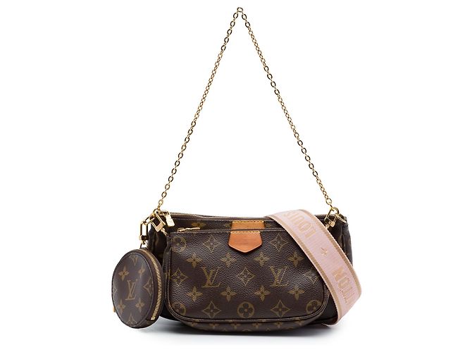 Louis Vuitton Brown Monogram Multi Pochette Accessoires Marrom
