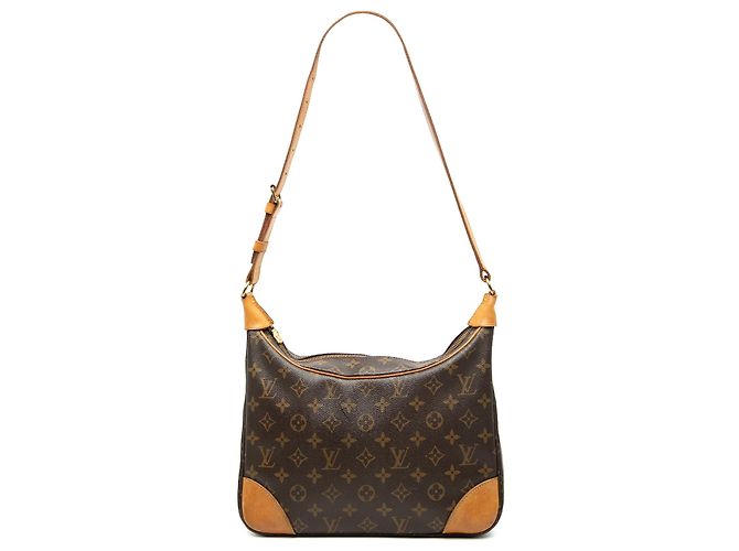 Louis Vuitton Brown Monogram Boulogne 30 Marrom