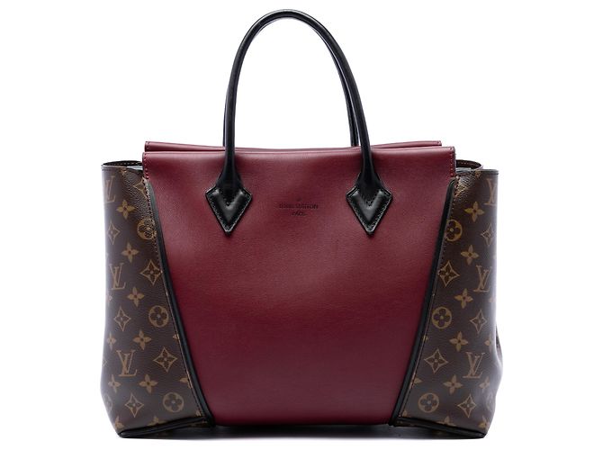 Borsa Tote Louis Vuitton Red Monogram W PM Rosso Bordò