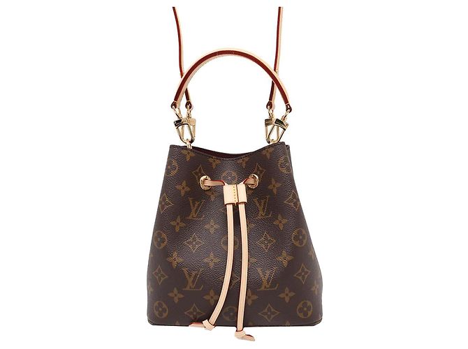Néonoé Louis Vuitton Brown Monogram Neonoe BB Marrom