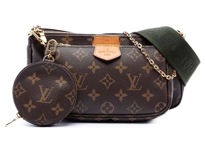 Louis Vuitton Brown Monogram Multi Pochette Accessoires Marrom