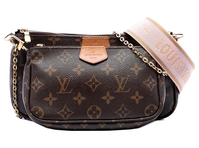 Louis Vuitton Brown Monogram Multi Pochette Accessoires Marrom