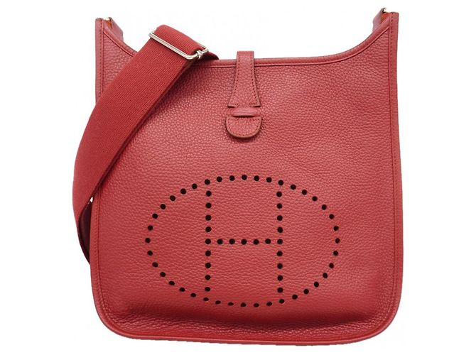 Hermès Bolsa de Ombro Hermes Evelyne 3PM Marrom