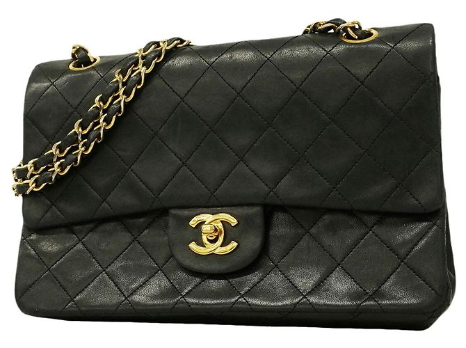Borsa a tracolla Chanel Matelassé Nero