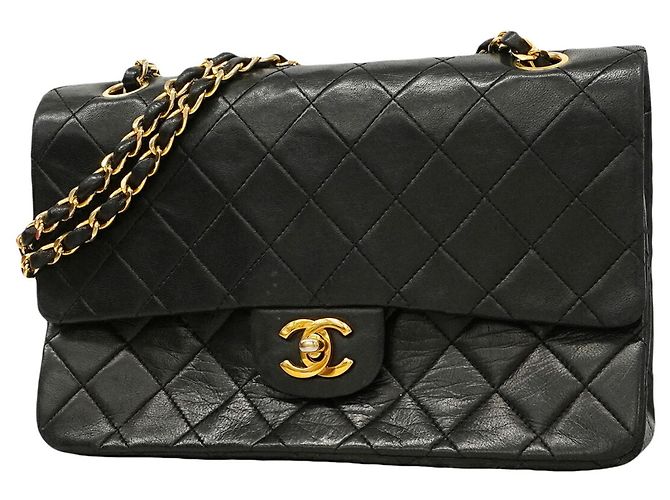 Borsa a tracolla Chanel Matelassé Nero