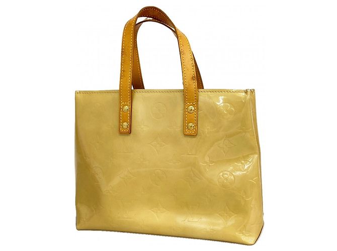 Louis Vuitton Vernis Lead PM Handtasche Beige