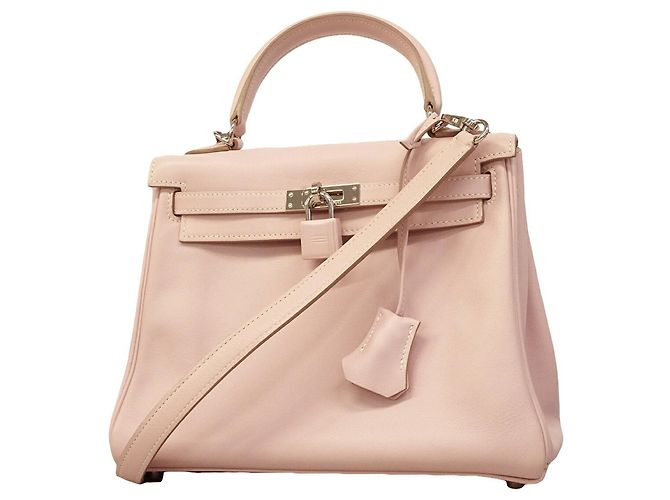 Hermès Bolsa Hermes Kelly 25 Rosa