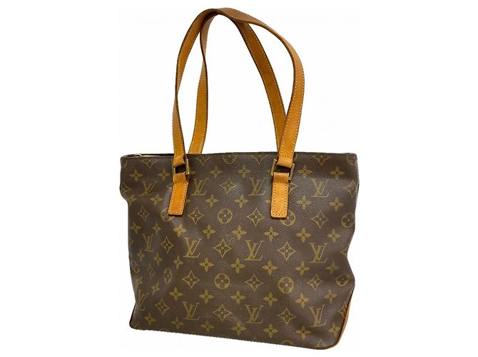 Borsa Cabas Piano Monogram Louis Vuitton Marrone