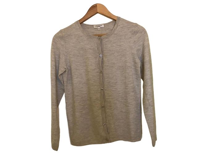 Eric Bompard Kaschmir-Cardigan in Beige