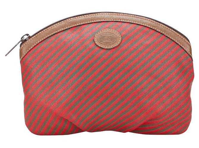 Bolsa Gucci Old Gucci em PVC e couro Marrom
