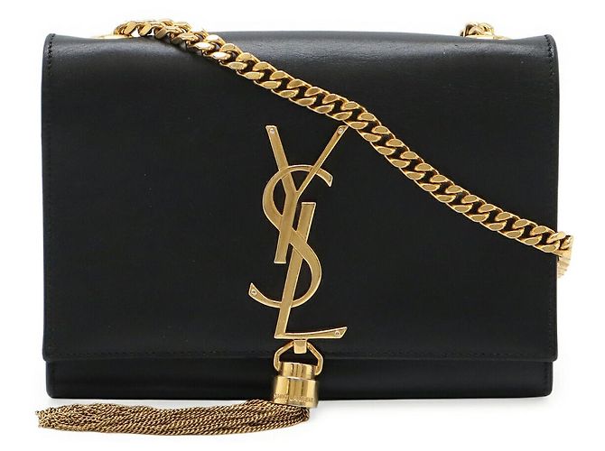Yves Saint Laurent Kate Chain Bag Black