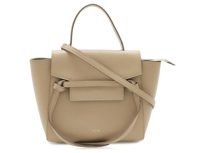 Céline Borsa a tracolla Celine Belt Bag Marrone Beige
