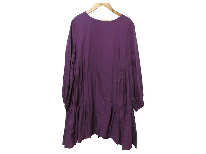 Autre Marque Merlette Flare Kleid Lila
