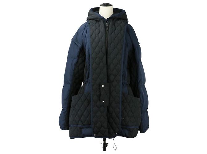 Autre Marque Casaco acolchoado WILD THINGS × JUN MIKAMI Preto Azul marinho