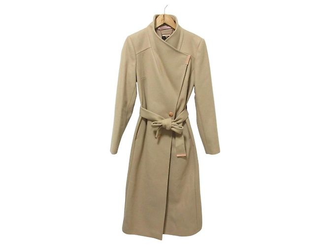Autre Marque Abrigo TED BAKER KIKIIE de mezcla de cachemira Beige