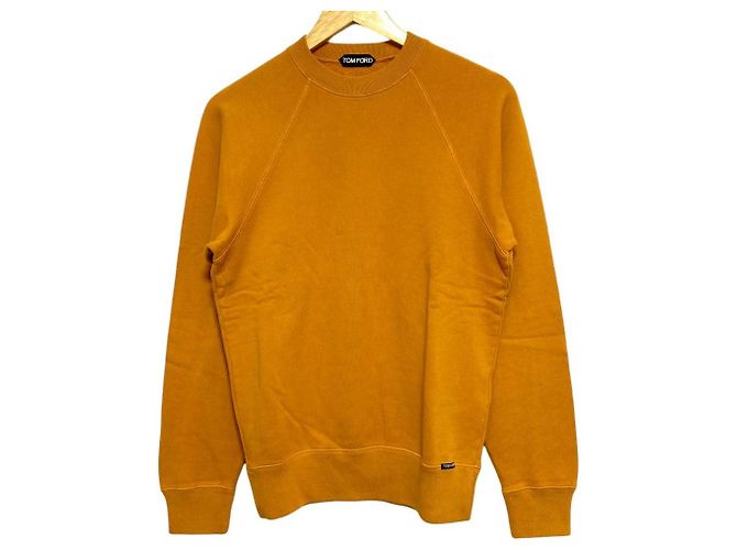 TOM FORD Sweatshirt de lã Laranja Amarelo