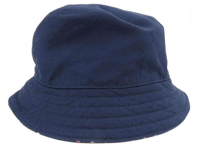 Hermès Hermes Hat Wool Hat 57 Blue Navy blue